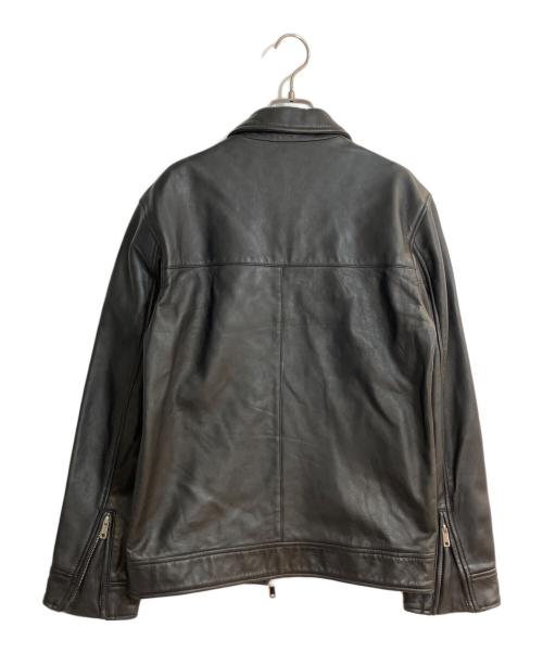 UNITED TOKYO（ユナイテッドトーキョー）UNITED TOKYO (ユナイテッドトーキョー) シングルライダースジャケット ブラック サイズ:2の古着・服飾アイテム