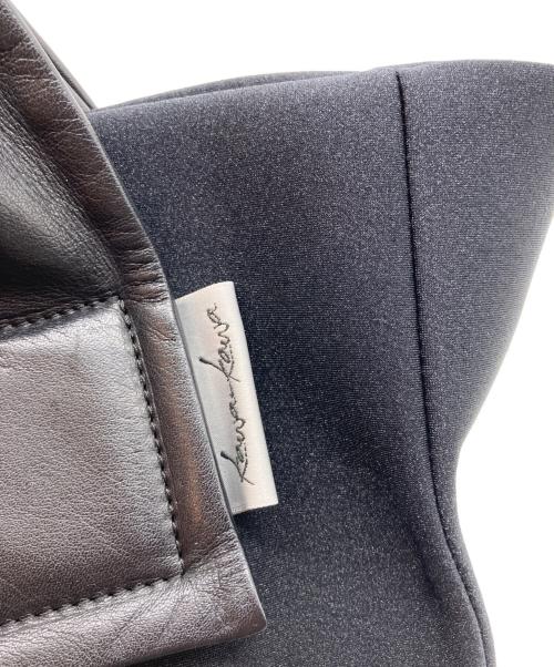 kawa-kawa（カワカワ）kawa-kawa (カワカワ) WETトートバッグ ブラックの古着・服飾アイテム