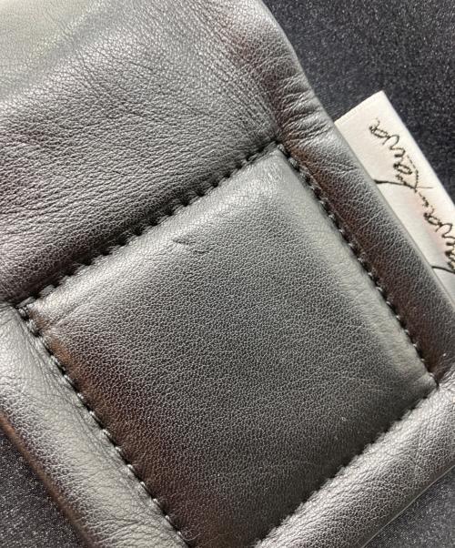 kawa-kawa（カワカワ）kawa-kawa (カワカワ) WETトートバッグ ブラックの古着・服飾アイテム