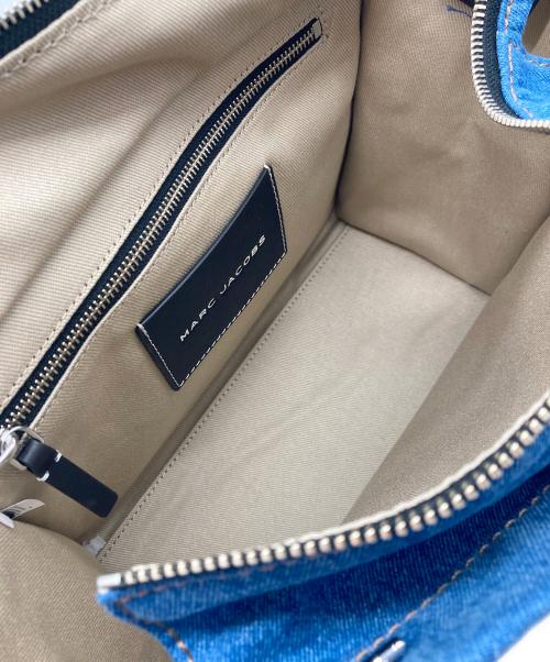 MARC JACOBS（マークジェイコブス）MARC JACOBS (マークジェイコブス) ザデニムチェーントートバッグミディアム ブルーの古着・服飾アイテム