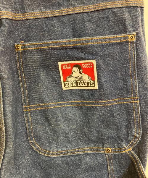 BEN DAVIS（ベンデイビス）BEN DAVIS (ベンデイビス) USA製デニムペインターパンツ ブラック サイズ:W38×L30の古着・服飾アイテム