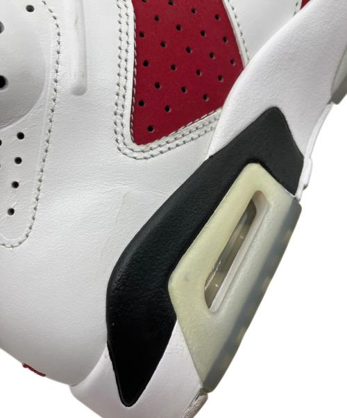 NIKE（ナイキ）NIKE (ナイキ) AIR JORDAN 6 CARMINE 2021 ホワイト サイズ:26.5の古着・服飾アイテム