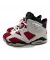 NIKE (ナイキ) AIR JORDAN 6 CARMINE 2021 ホワイト サイズ:26.5：15000円