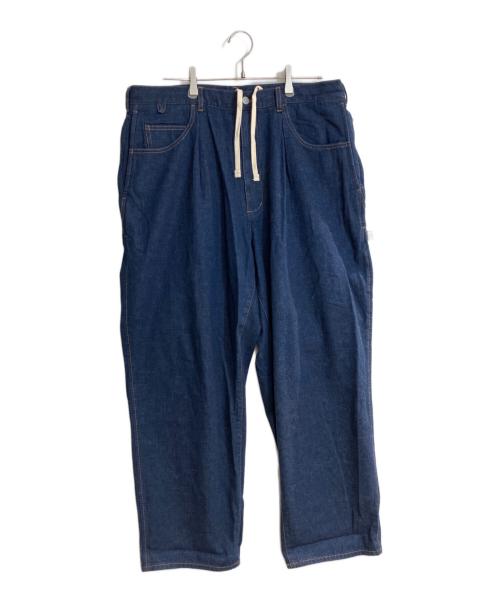 BROCHURE（ブローシュアー）BROCHURE (ブローシュアー) 25SS 1P HEATHER DENIM（ヘザー デニム） ブルー サイズ:ＸＬの古着・服飾アイテム
