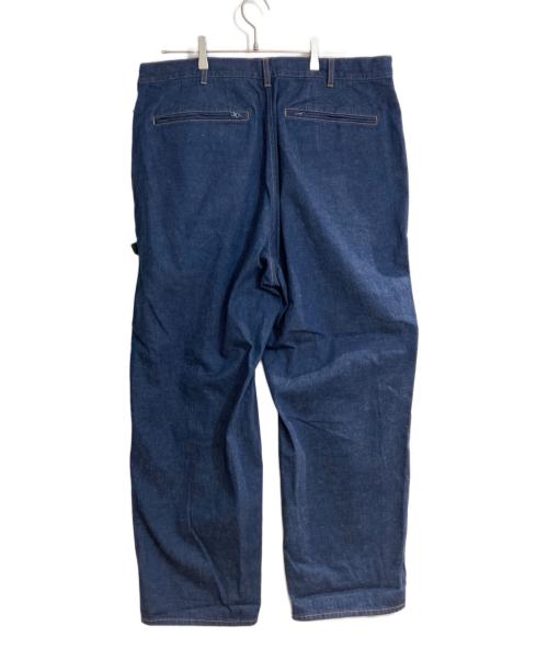 BROCHURE（ブローシュアー）BROCHURE (ブローシュアー) 25SS 1P HEATHER DENIM（ヘザー デニム） ブルー サイズ:ＸＬの古着・服飾アイテム