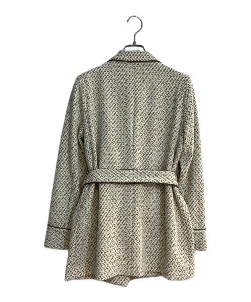 Sov.（ソブ）Sov. (ソブ) ラメストレッチジャケット アイボリー サイズ:36の古着・服飾アイテム