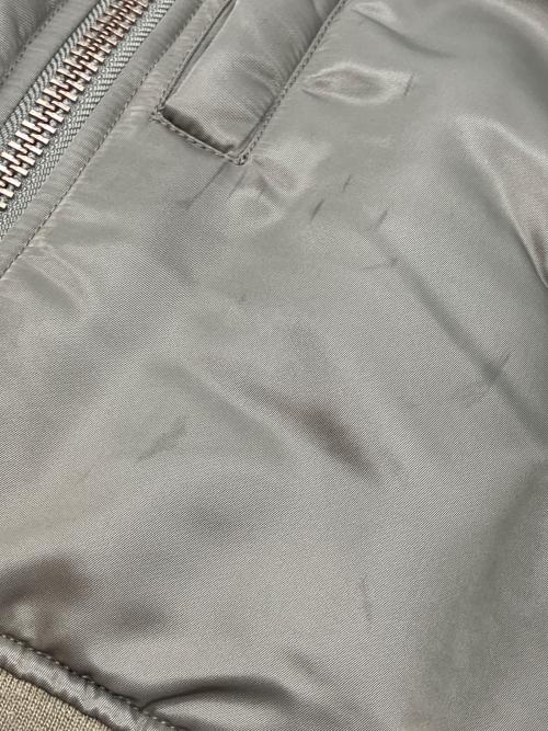 DOUBLE STANDARD CLOTHING（ダブルスタンダードクロージング）DOUBLE STANDARD CLOTHING (ダブルスタンダードクロージング) ドッキングボンバージャケット グリーン サイズ:36の古着・服飾アイテム