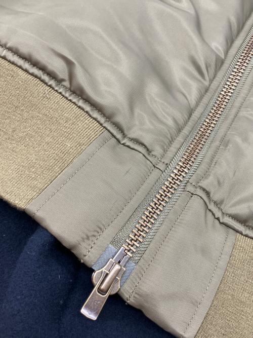 DOUBLE STANDARD CLOTHING（ダブルスタンダードクロージング）DOUBLE STANDARD CLOTHING (ダブルスタンダードクロージング) ドッキングボンバージャケット グリーン サイズ:36の古着・服飾アイテム