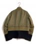 DOUBLE STANDARD CLOTHING (ダブルスタンダードクロージング) ドッキングボンバージャケット グリーン サイズ:36：18000円