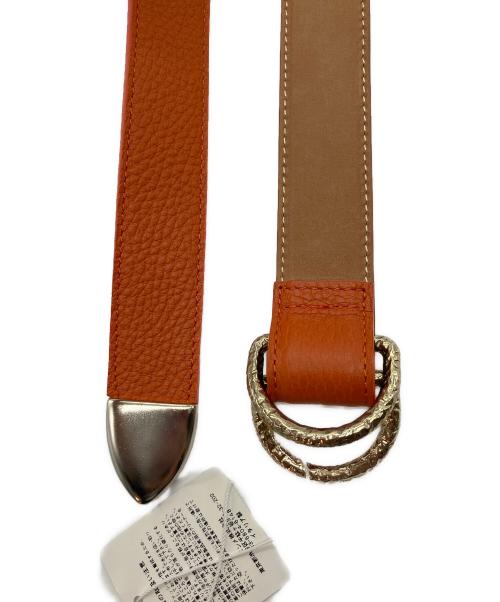 BARNEYS NEWYORK（バーニーズ・ニューヨーク）BARNEYS NEWYORK (バーニーズ・ニューヨーク) バブルレザーレザーベルト 未使用品の古着・服飾アイテム