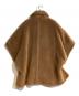 MaxMara (マックスマーラ) テディベアケープポンチョ キャメル サイズ:FREE：110000円