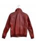 AVIREX (アヴィレックス) ミッドゾーンレザージャケット レッド サイズ:M：12000円