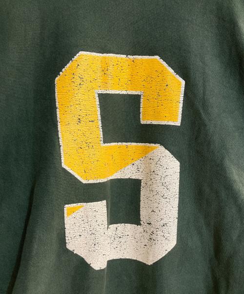 Champion（チャンピオン）Champion (チャンピオン) 両面プリントリバースウィーブスウェット グリーン サイズ:Ｌの古着・服飾アイテム