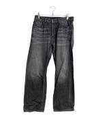 DIESELディーゼル）の古着「1980 D-EEPERデニムパンツ」｜ブラック