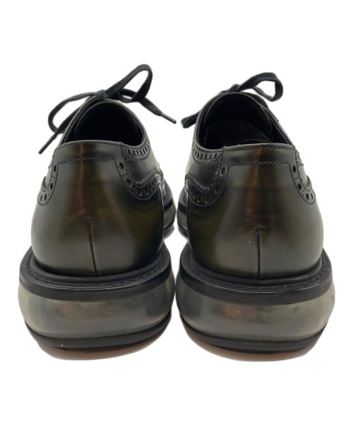 PRADA（プラダ）PRADA (プラダ) レヴィテイト ウィングチップ ブローグ グリーン サイズ:8 1/2の古着・服飾アイテム