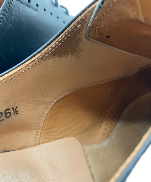 SCOTCH GRAIN（スコッチグレイン）SCOTCH GRAIN (スコッチグレイン) ストレートチップシューズ ブラック サイズ:26 1/2の古着・服飾アイテム
