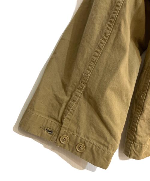 Engineered Garments（エンジニアド ガーメンツ）Engineered Garments (エンジニアド ガーメンツ) Cardigan Jacket - Lt.Weight Nyco Cloth - ベージュ サイズ:XSの古着・服飾アイテム