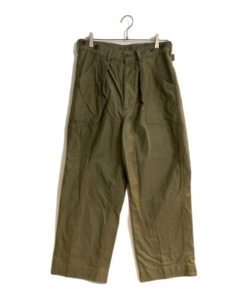 NIGEL CABOURN（ナイジェルケーボン）NIGEL CABOURN (ナイジェルケーボン) MECHANIC PANT MIX オリーブ サイズ:30の古着・服飾アイテム