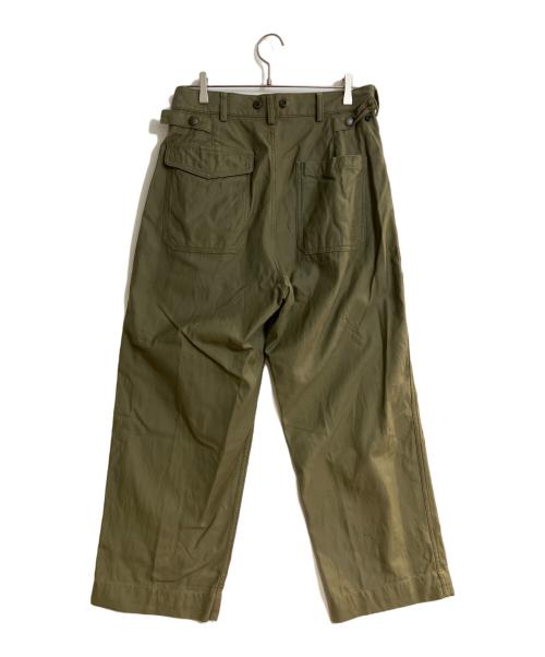 NIGEL CABOURN（ナイジェルケーボン）NIGEL CABOURN (ナイジェルケーボン) MECHANIC PANT MIX オリーブ サイズ:30の古着・服飾アイテム