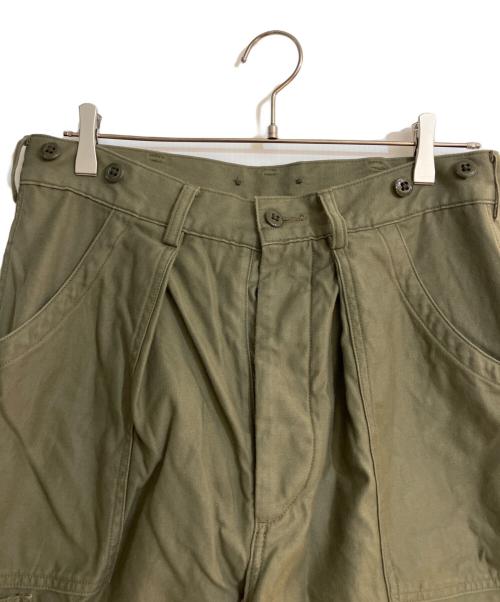 NIGEL CABOURN（ナイジェルケーボン）NIGEL CABOURN (ナイジェルケーボン) MECHANIC PANT MIX オリーブ サイズ:30の古着・服飾アイテム