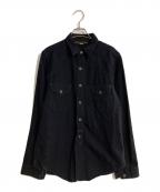 freewheelersフリーホイーラーズ）の古着「アウトドアスポーツシャツ」｜ブラック