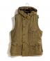 FREEWHEELERS（フリーホイーラーズ）の古着「“AIR CREW ATTACHED HOOD VEST”/エアクルー アタッチド フードベスト」｜カーキ