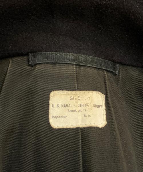 THE REAL McCOY'S（ザ・リアルマッコイズ）THE REAL McCOY'S (ザ・リアルマッコイズ) U.S. NAVY PEA COAT ネイビー サイズ:38の古着・服飾アイテム
