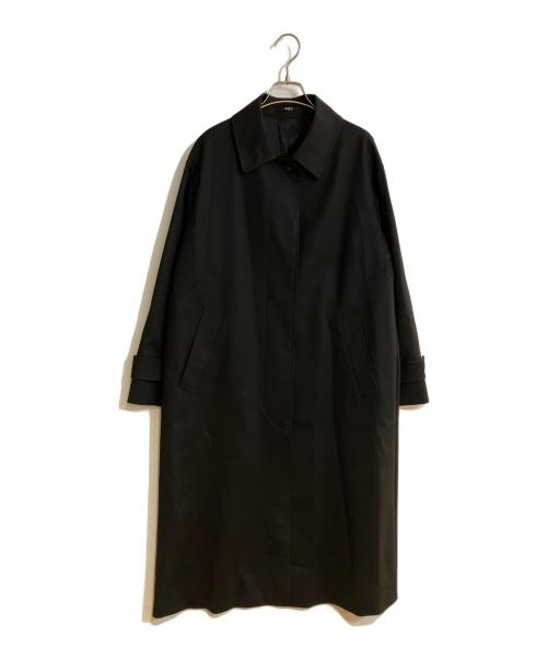 comme ca（コムサ）comme ca (コムサ) コットンダブルクロスストレッチ コート ブラック サイズ:9の古着・服飾アイテム