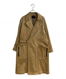 Junhashimoto（ジュンハシモト）の古着「MAG BUTTON WRAP COAT」｜ベージュ