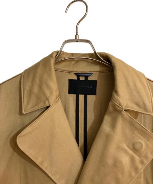 Junhashimoto（ジュンハシモト）junhashimoto (ジュンハシモト) MAG BUTTON WRAP COAT ベージュ サイズ:3の古着・服飾アイテム
