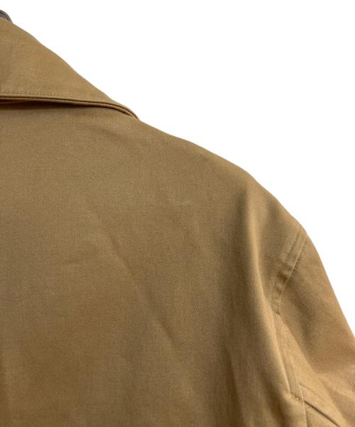 Junhashimoto（ジュンハシモト）junhashimoto (ジュンハシモト) MAG BUTTON WRAP COAT ベージュ サイズ:3の古着・服飾アイテム