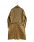 junhashimoto (ジュンハシモト) MAG BUTTON WRAP COAT ベージュ サイズ:3：13000円