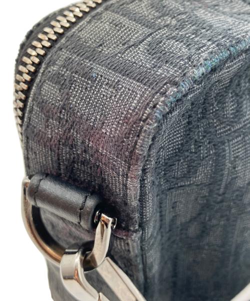 Dior（ディオール）Dior (ディオール) SAFARI POUCH OBLIQUE JACQUARD / サファリオブリークショルダーバッグ ブラックの古着・服飾アイテム