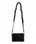 Dior (ディオール) SAFARI POUCH OBLIQUE JACQUARD / サファリオブリークショルダーバッグ ブラック：110000円