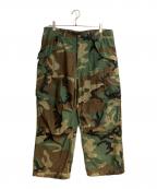 US ARMYユーエスアーミー）の古着「M-65 Trousers WOODLAND CAMO」｜グリーン