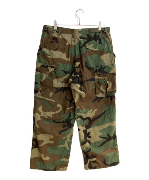 US ARMY（ユーエスアーミー）US ARMY (ユーエスアーミー) M-65 Trousers WOODLAND CAMO グリーン サイズ:Mの古着・服飾アイテム