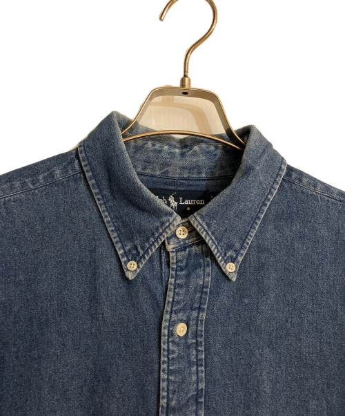 RALPH LAUREN（ラルフローレン）RALPH LAUREN (ラルフローレン) BLAKE デニムシャツ インディゴ サイズ:XLの古着・服飾アイテム