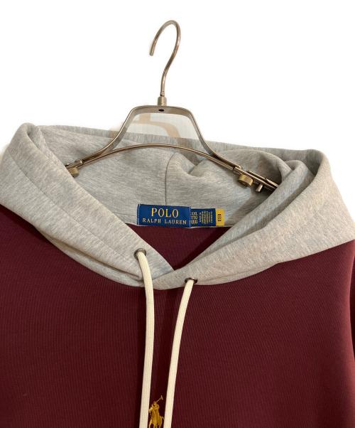 POLO RALPH LAUREN（ポロ・ラルフローレン）POLO RALPH LAUREN (ポロ・ラルフローレン) カラーブラックプルオーバーパーカー マルチカラー サイズ:XXLの古着・服飾アイテム