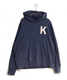 KENZO（ケンゾー）の古着「LUCKY TIGER' フーディー/ラッキータイガー」｜ネイビー