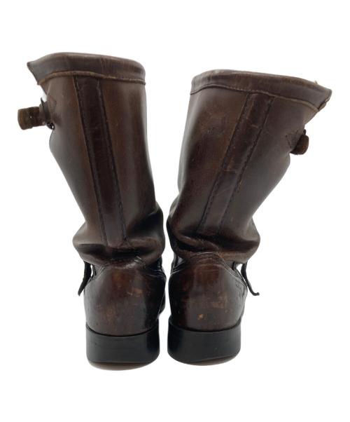 CHIPPEWA（チペワ）CHIPPEWA (チペワ) 11inch Tan Crazy Horse Engineer Boots/タン・クレイジーホース・エンジニアブーツ ブラウン サイズ:8.Dの古着・服飾アイテム