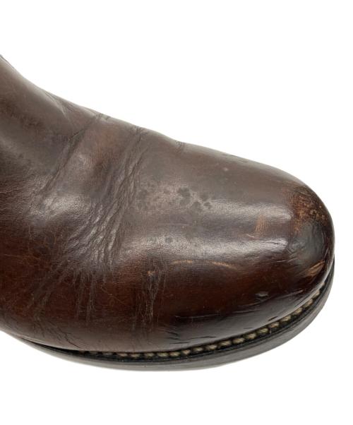 CHIPPEWA（チペワ）CHIPPEWA (チペワ) 11inch Tan Crazy Horse Engineer Boots/タン・クレイジーホース・エンジニアブーツ ブラウン サイズ:8.Dの古着・服飾アイテム