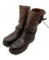 CHIPPEWA（チペワ）の古着「11inch Tan Crazy Horse Engineer Boots/タン・クレイジーホース・エンジニアブーツ」｜ブラウン