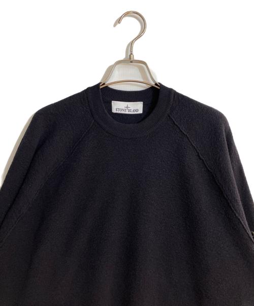 STONE ISLAND（ストーンアイランド）STONE ISLAND (ストーンアイランド) パッチディテールセーター ネイビー サイズ:XLの古着・服飾アイテム