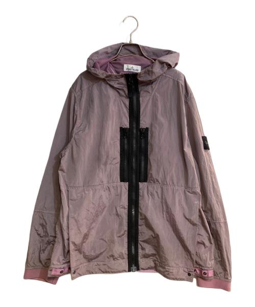STONE ISLAND（ストーンアイランド）STONE ISLAND (ストーンアイランド) ナイロンメタルフーデッドジャケット パープル サイズ:XLの古着・服飾アイテム