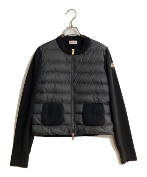 MONCLER（モンクレール）MONCLER (モンクレール) コンビ ポケット ブルゾン ブラック サイズ:Mの古着・服飾アイテム