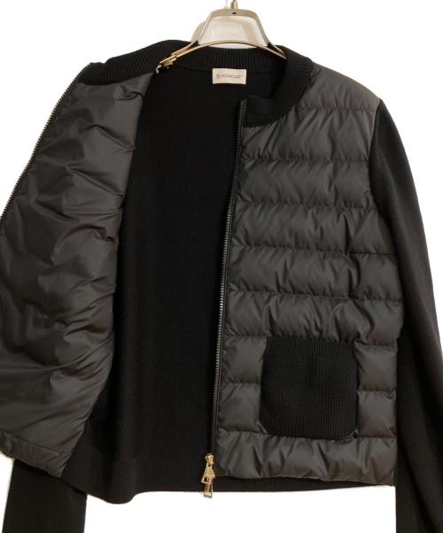 MONCLER（モンクレール）MONCLER (モンクレール) コンビ ポケット ブルゾン ブラック サイズ:Mの古着・服飾アイテム
