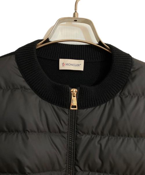 MONCLER（モンクレール）MONCLER (モンクレール) コンビ ポケット ブルゾン ブラック サイズ:Mの古着・服飾アイテム