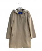 BLUE LABEL CRESTBRIDGEブルーレーベルクレストブリッジ）の古着「フーデッドコート」｜ベージュ