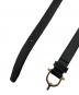 TORY LEATHER (トリーレザー) レザーベルト ブラック：8000円