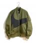 NIKE（ナイキ）の古着「AS M NSW SYNFL SWOOSH BOMBER/エーエス メンズ ナイキスポーツウェア シンセティックフィル スウッシュ ボンバー」｜グリーン